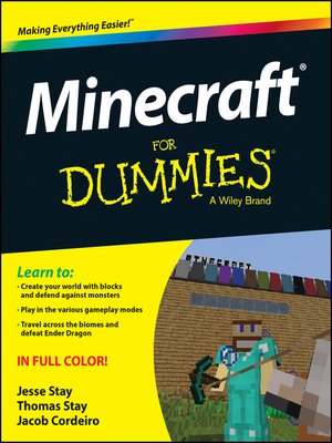 cover image of Minecraft For Dummies